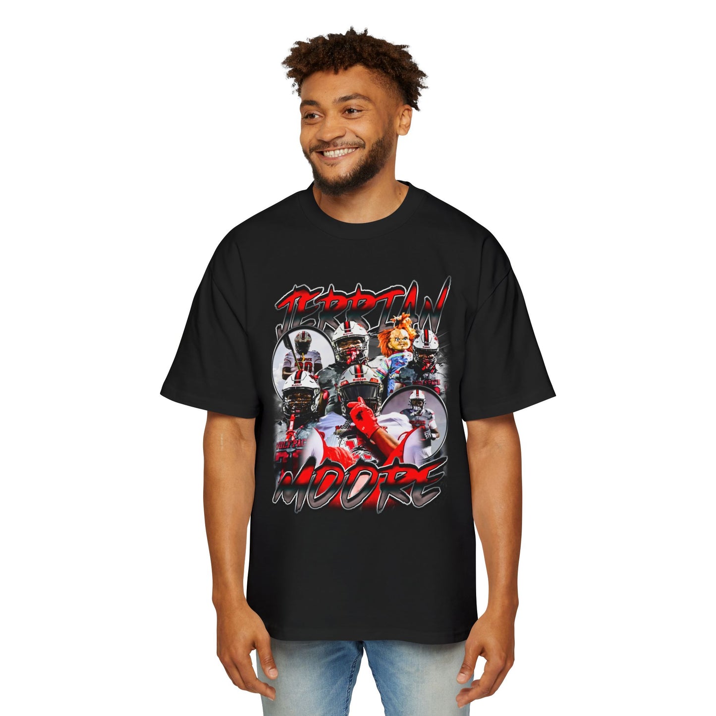 Jerrian Moore Oversized Retro Tee