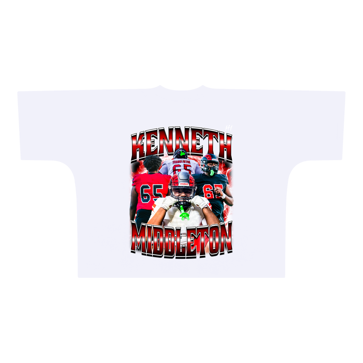 Kenneth Middleton Premium Drop Shoulder/Boxy Tee