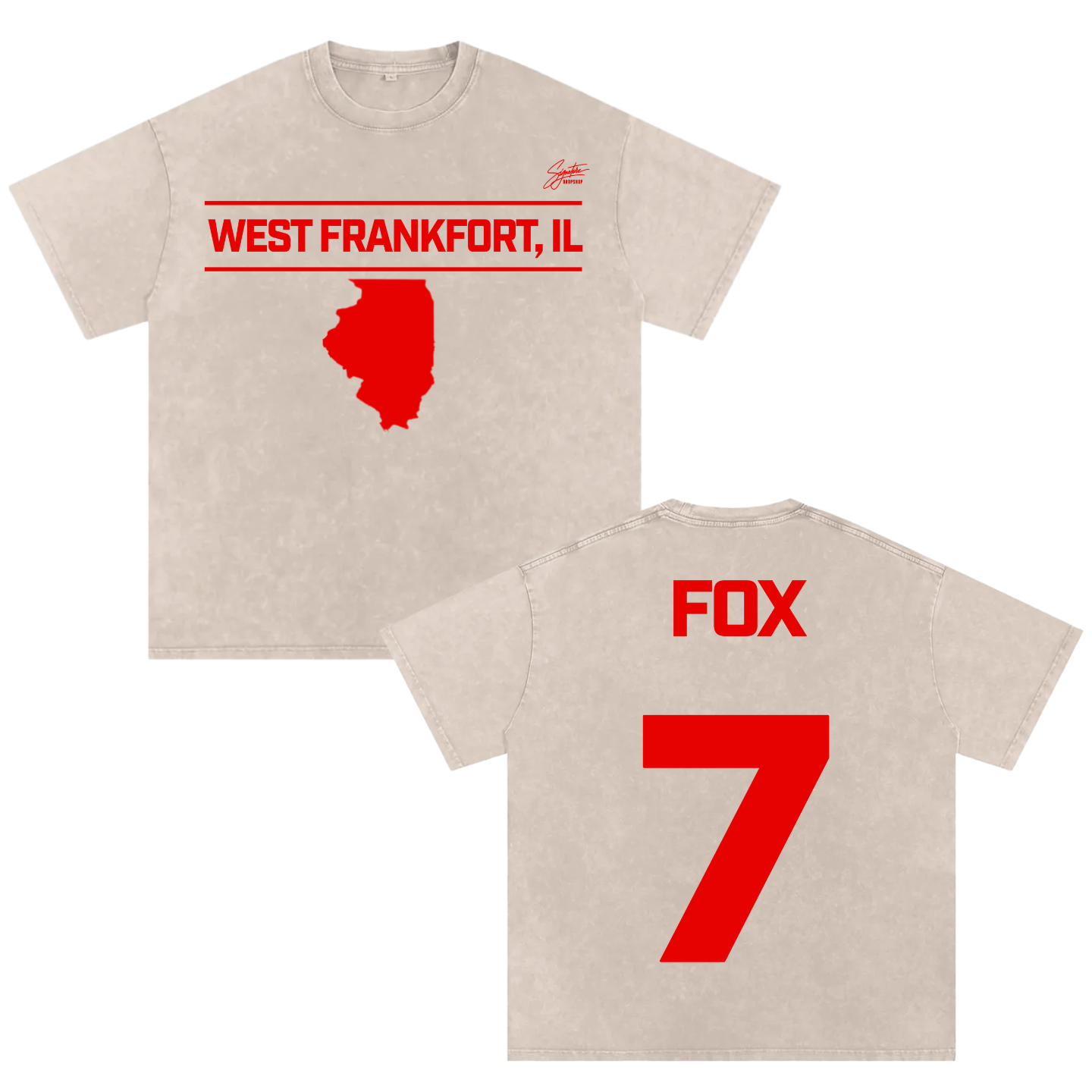 Taylor Fox Oversize T-shirt