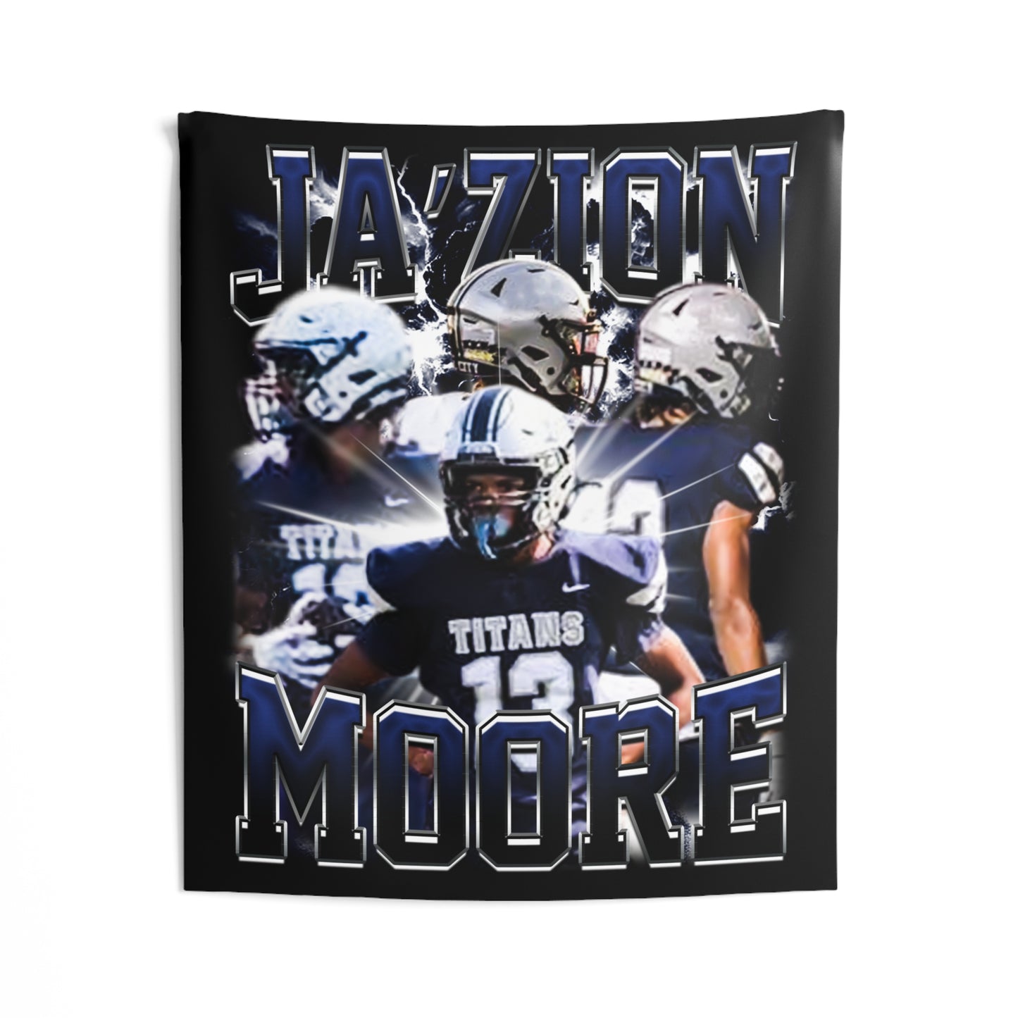 Ja'zion Moore Tapestry 50” x 60”