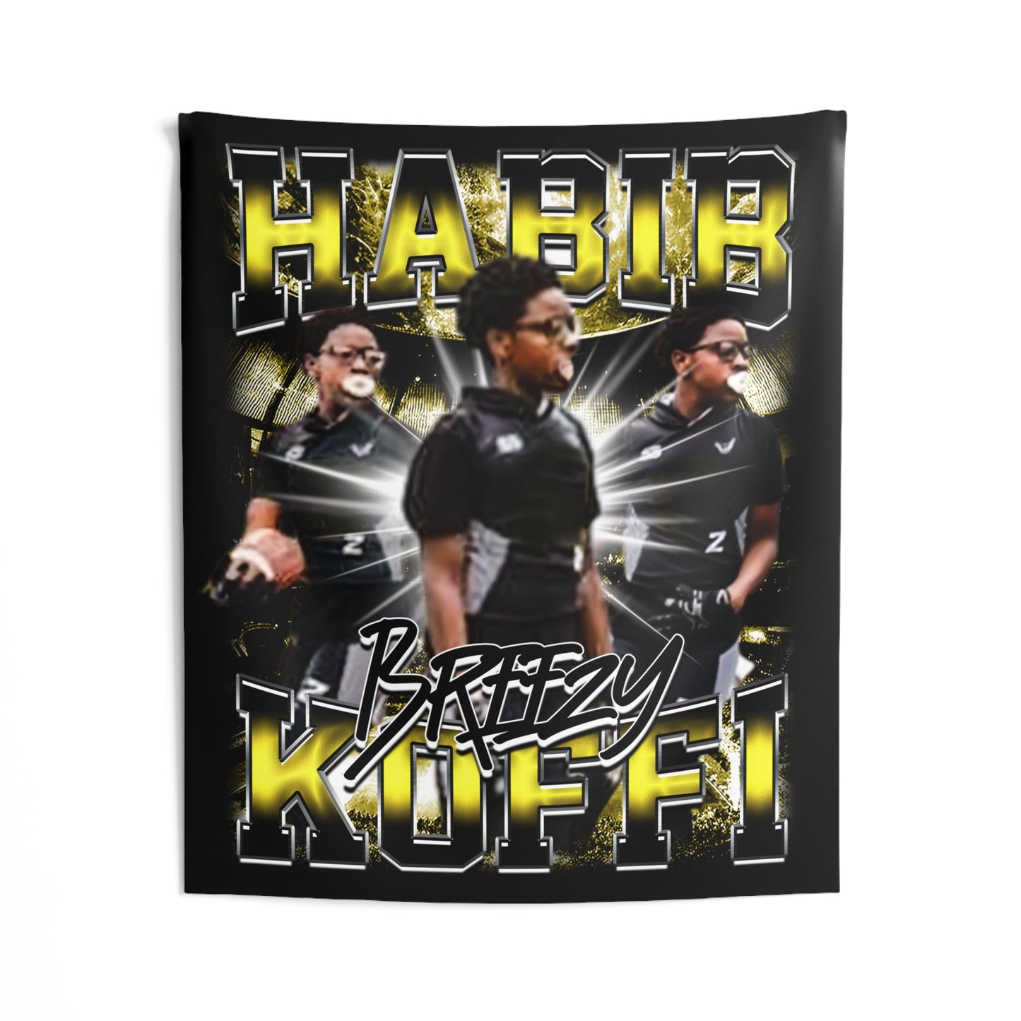 Habib Koffi Tapestry 50” x 60”