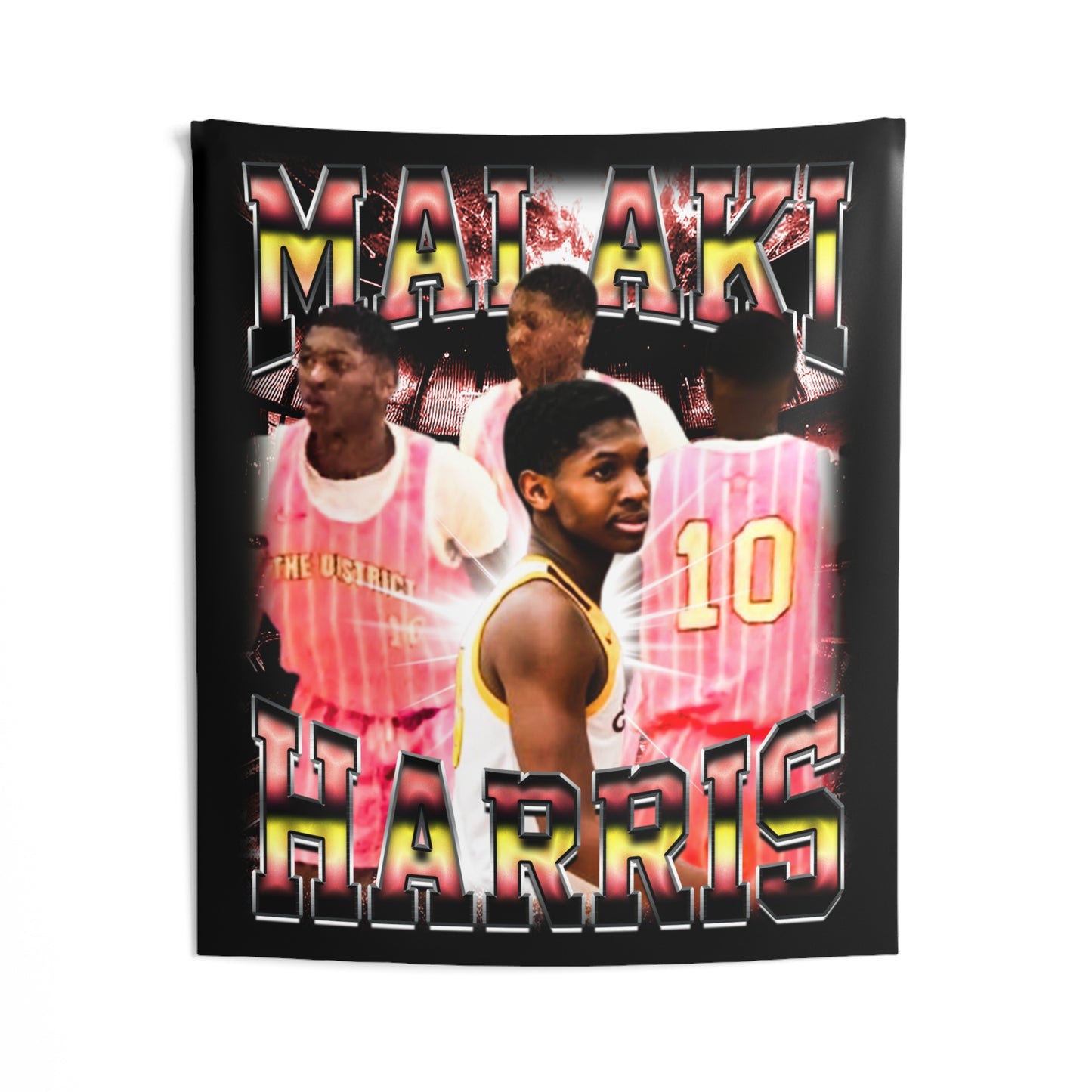 Malaki Harris Tapestry 50” x 60”