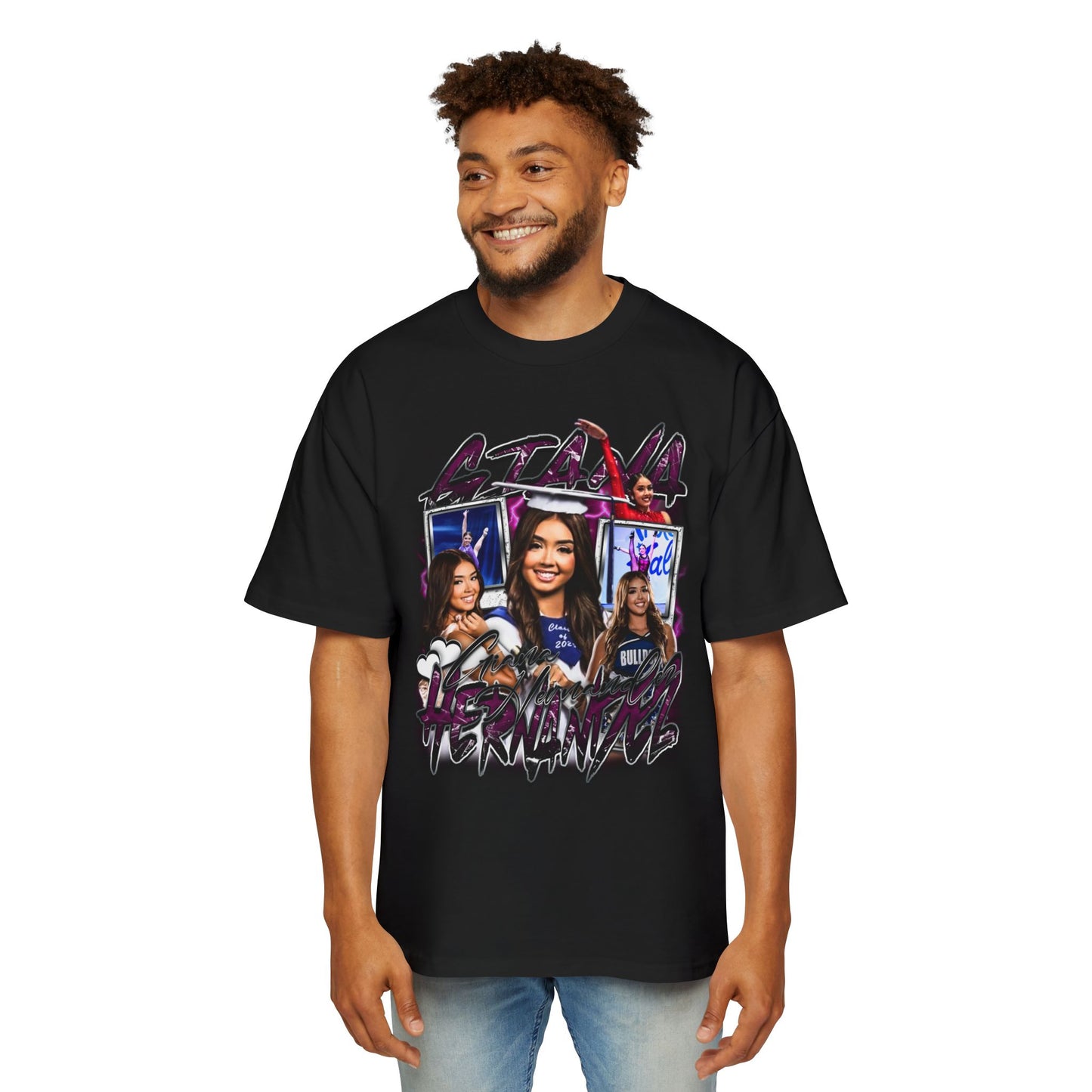 Giana Hernandez Oversized Retro Tee