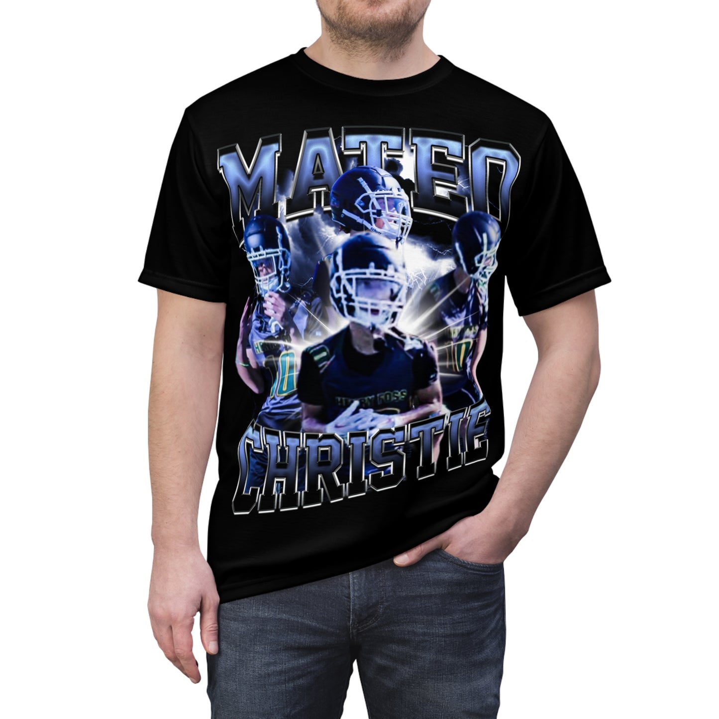 Mateo Christie Vintage Full Print Tee