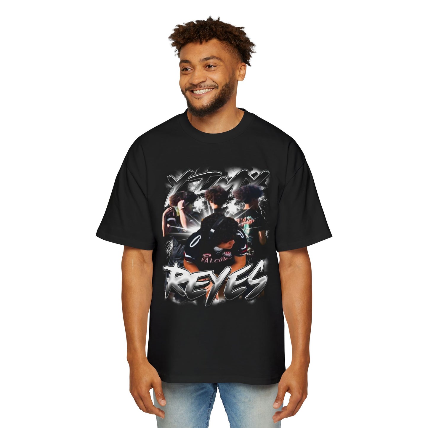 Yimy Reyes Oversized Retro Tee