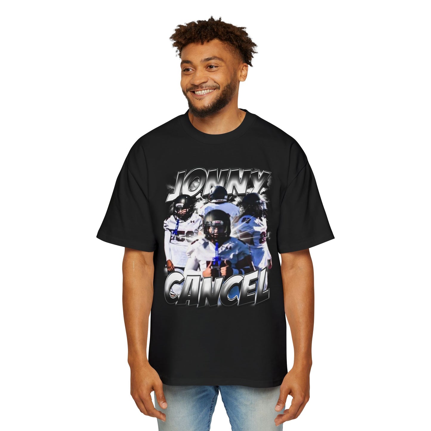 Jonny Cancel Oversized Retro Tee