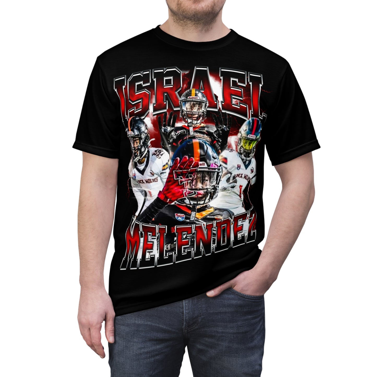 Israel Melendez Vintage Full Print Tee