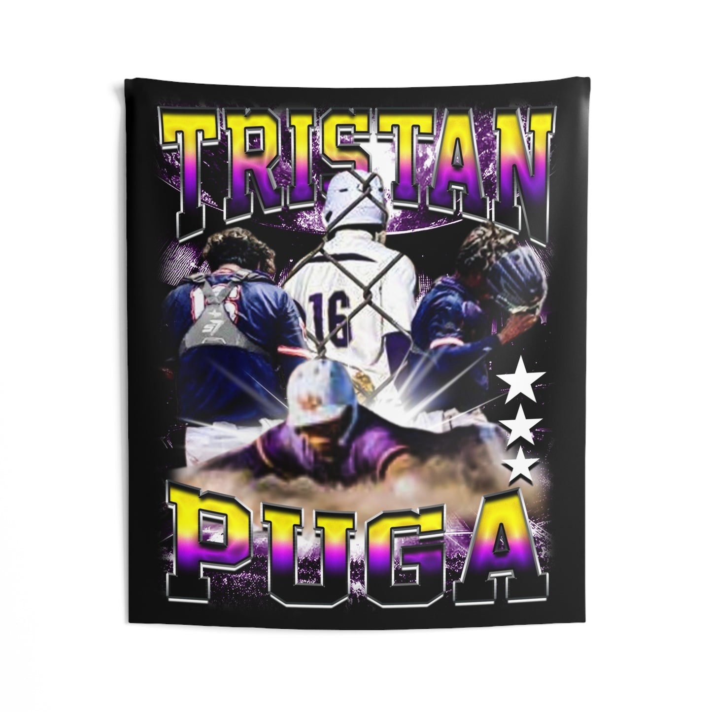 Tristan Puga Tapestry 50” x 60”