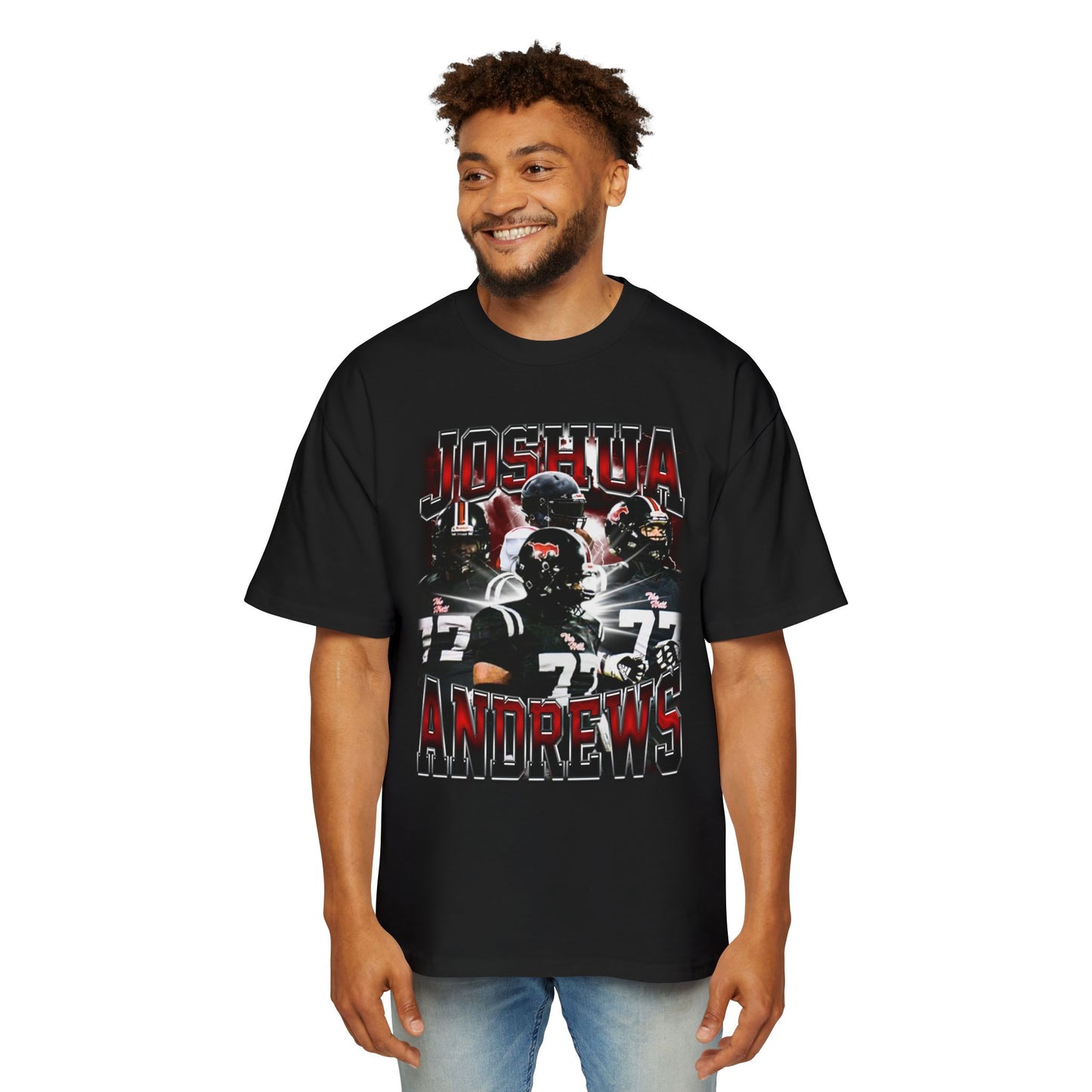 Joshua Andrews Oversized Retro Tee