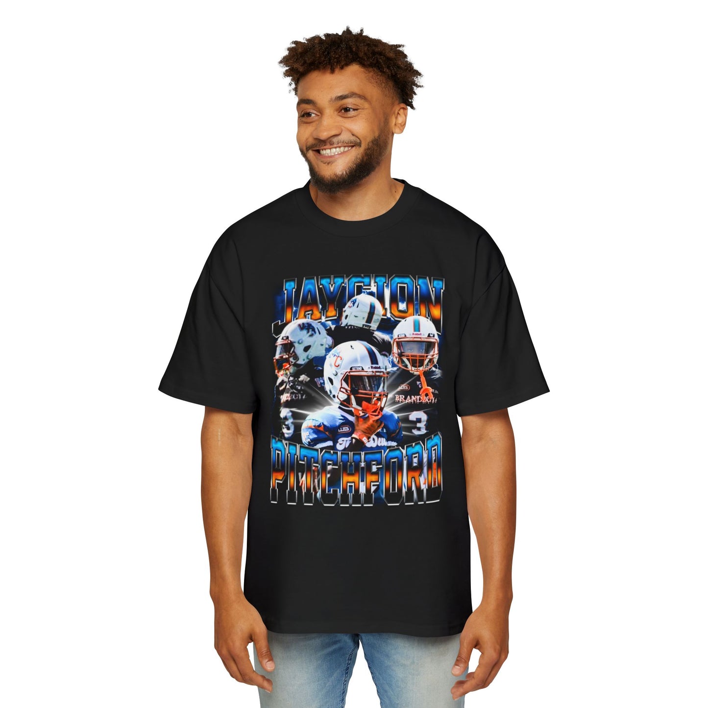 Jaycion Pitchford Oversized Retro Tee
