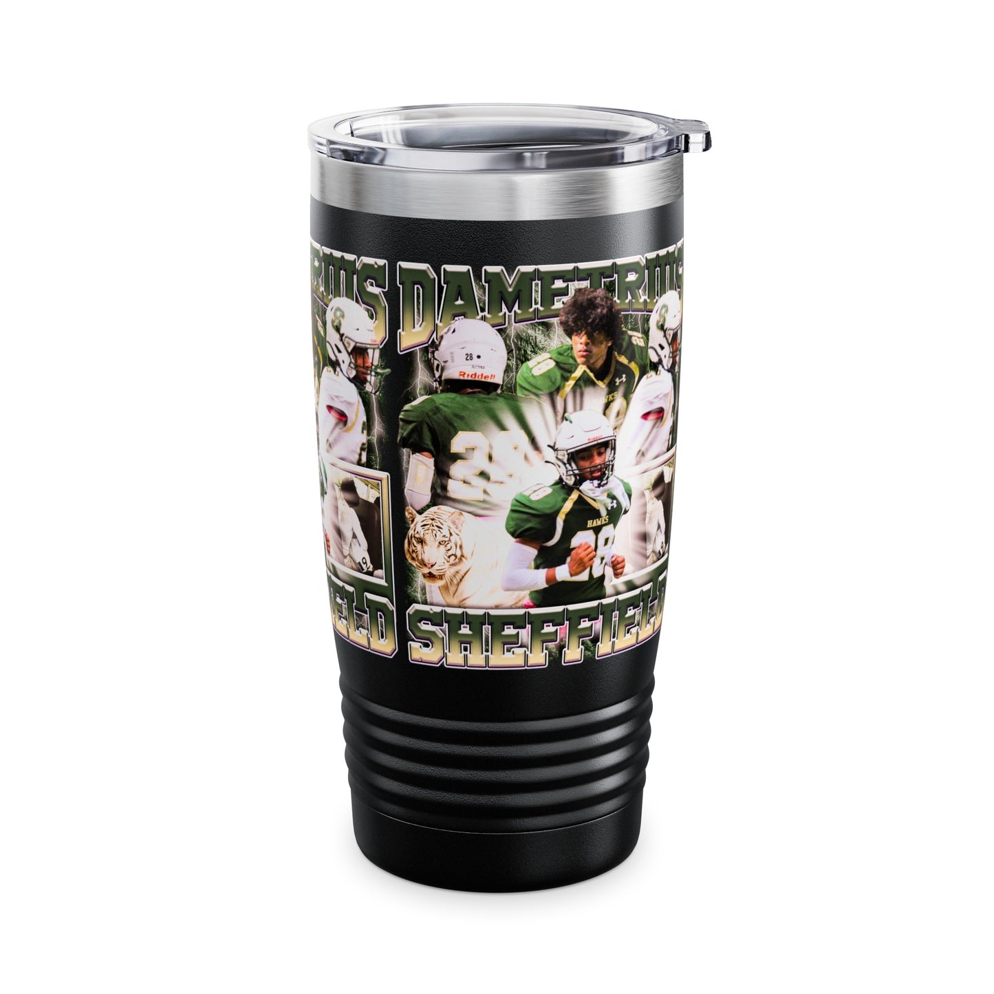 Demetrius Sheffield Stainless Steel Tumbler
