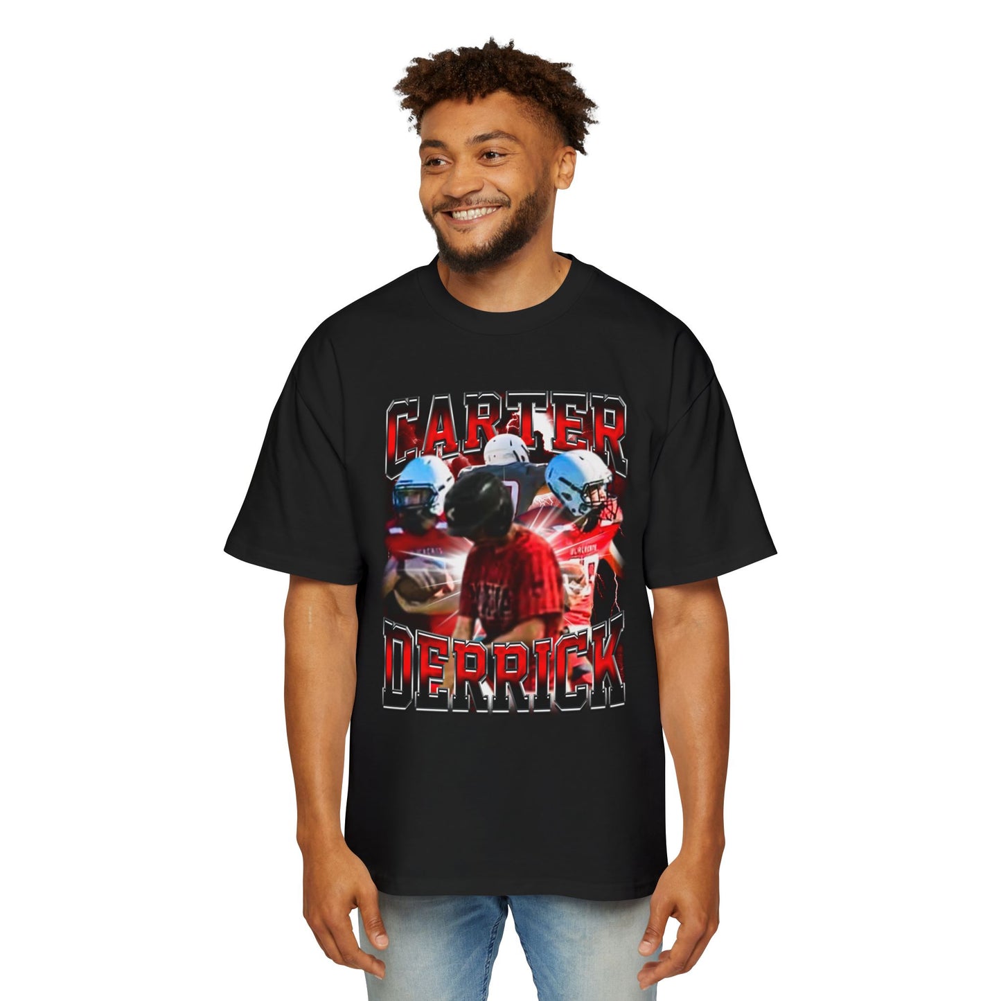 Carter Derrick Oversized Retro Tee
