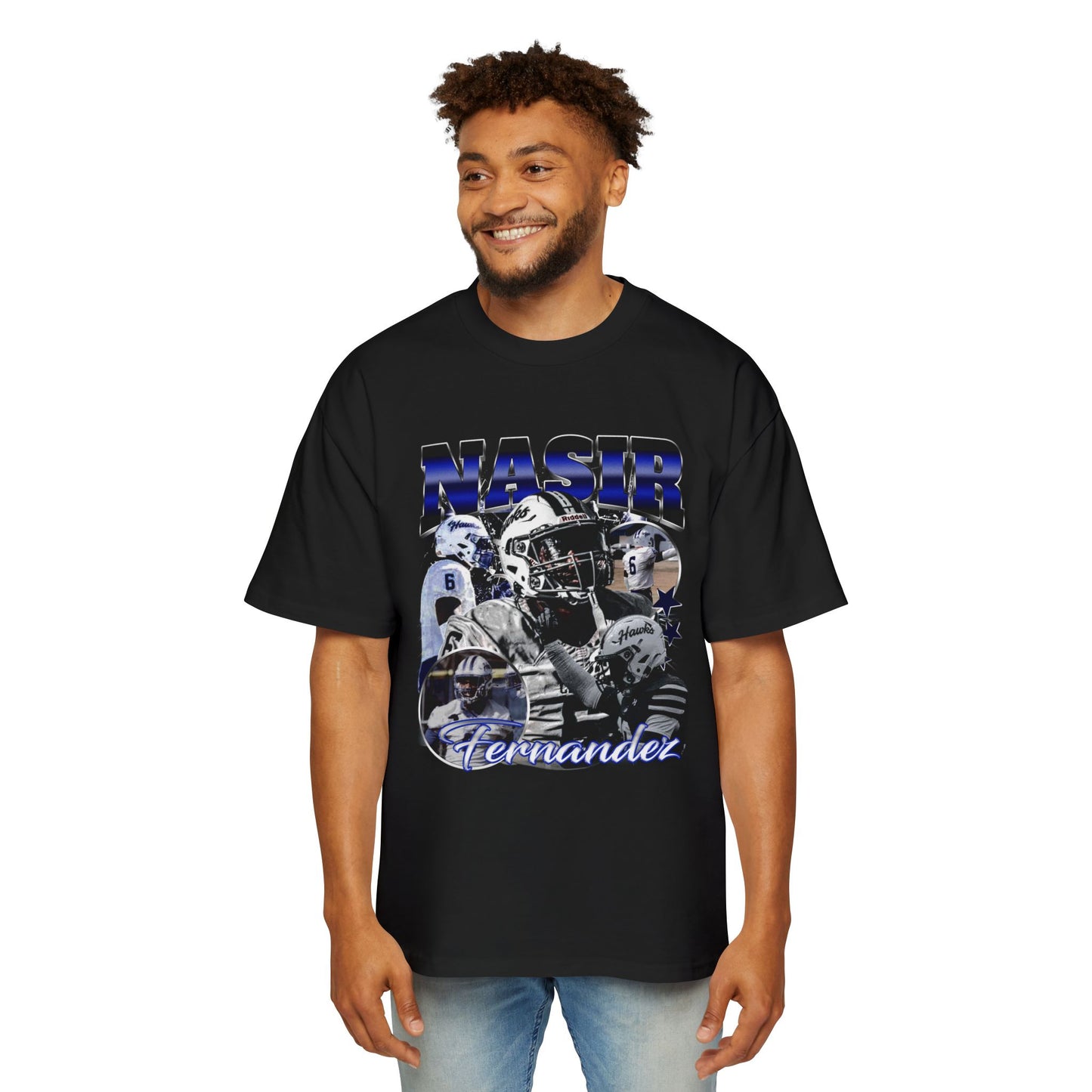 Nasir Fernandez Oversized Retro Tee