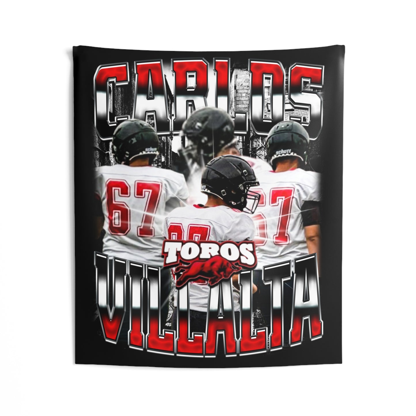 Carlos Villalta Tapestry 50” x 60”