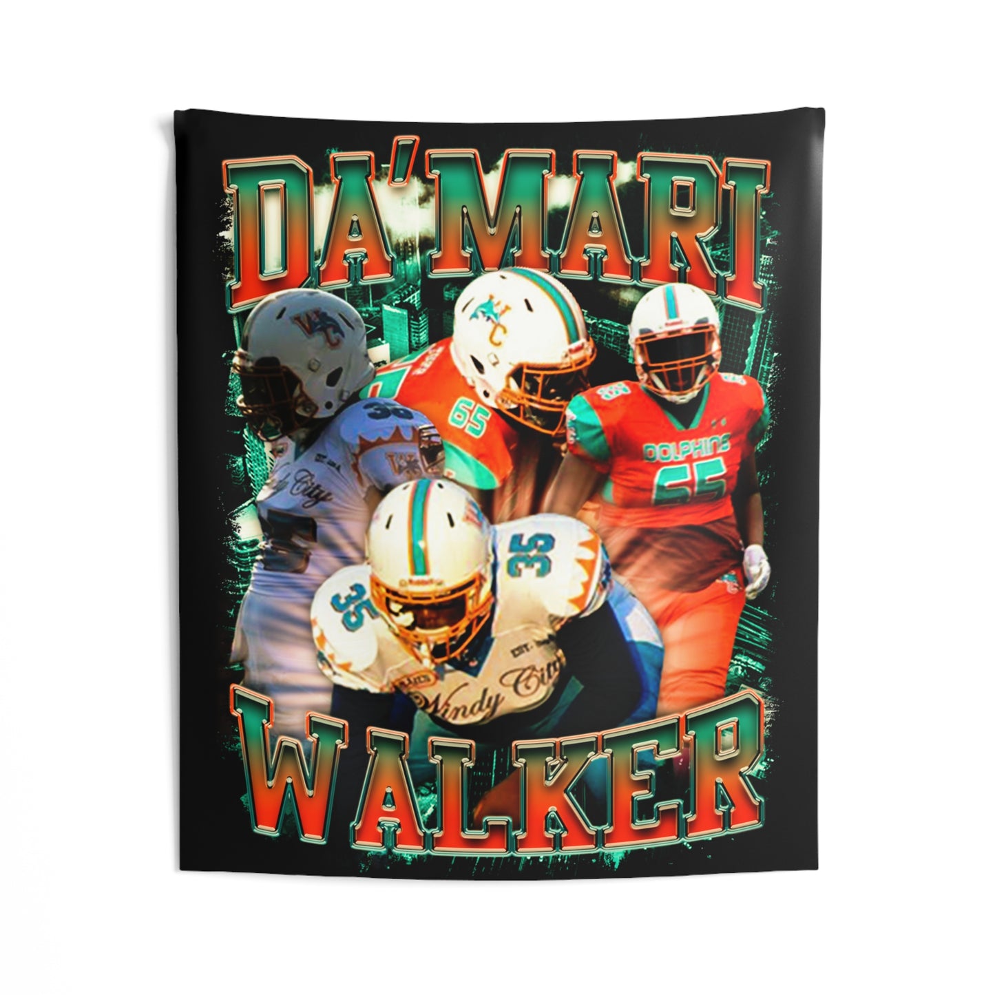 Da'mari Walker Tapestry 50” x 60”
