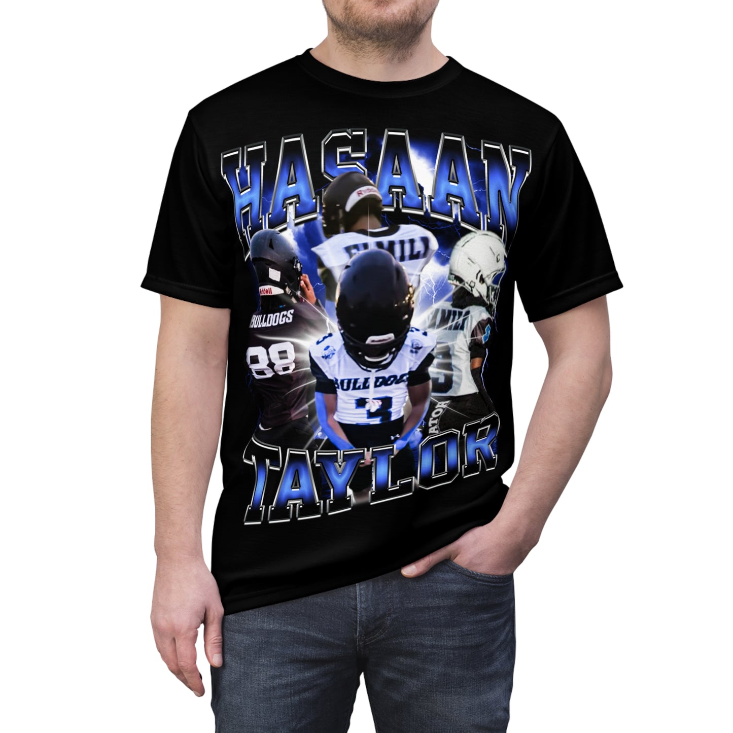 Hasaan Taylor Vintage Full Print Tee