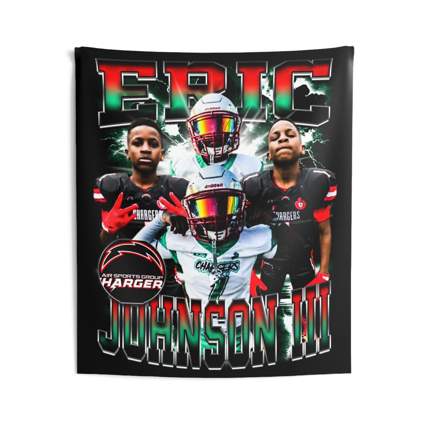 Eric Johnson III Tapestry 50” x 60”