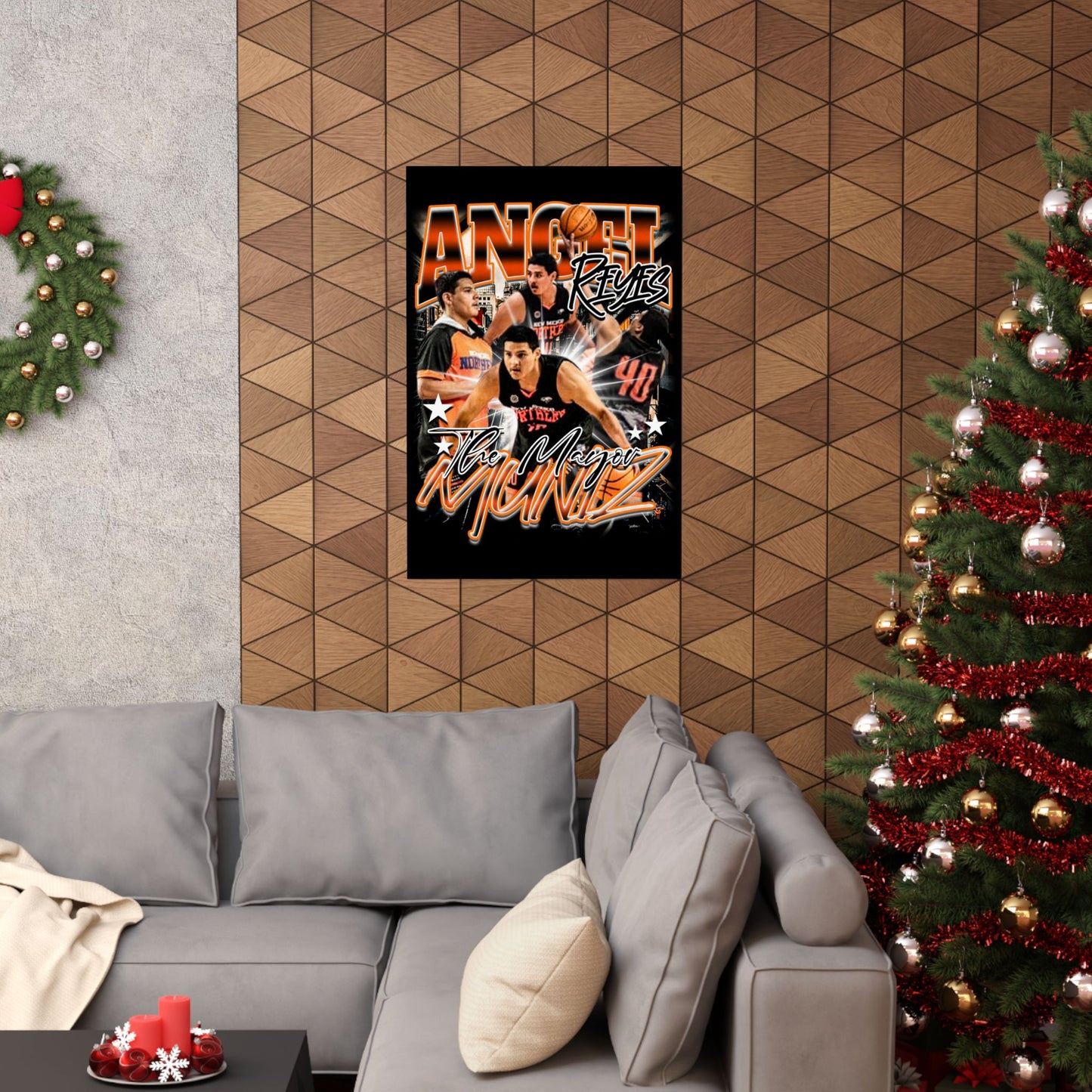 Angel Reyes Muniz Poster 24" x 36"