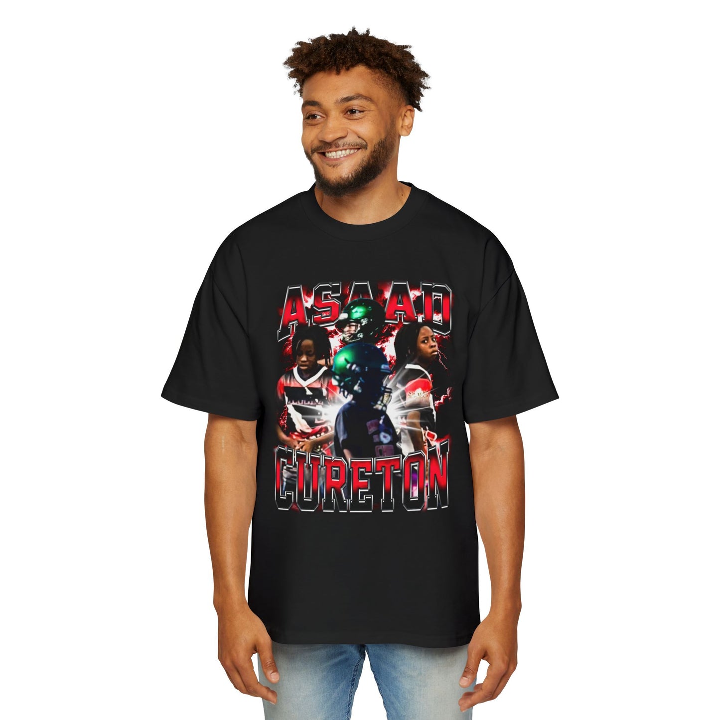 Asaad Cureton Oversized Retro Tee