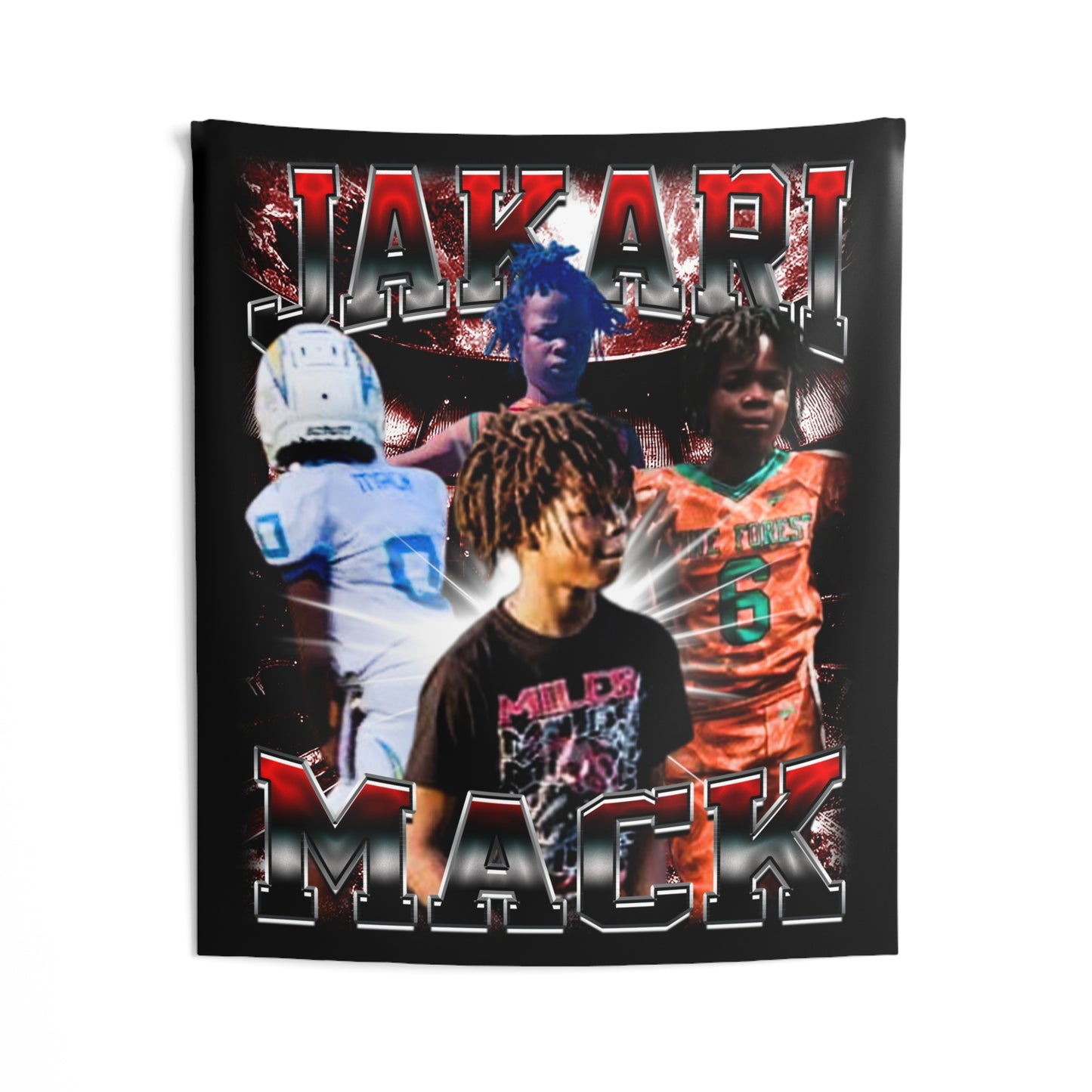 Jakari Mack Tapestry 50” x 60”