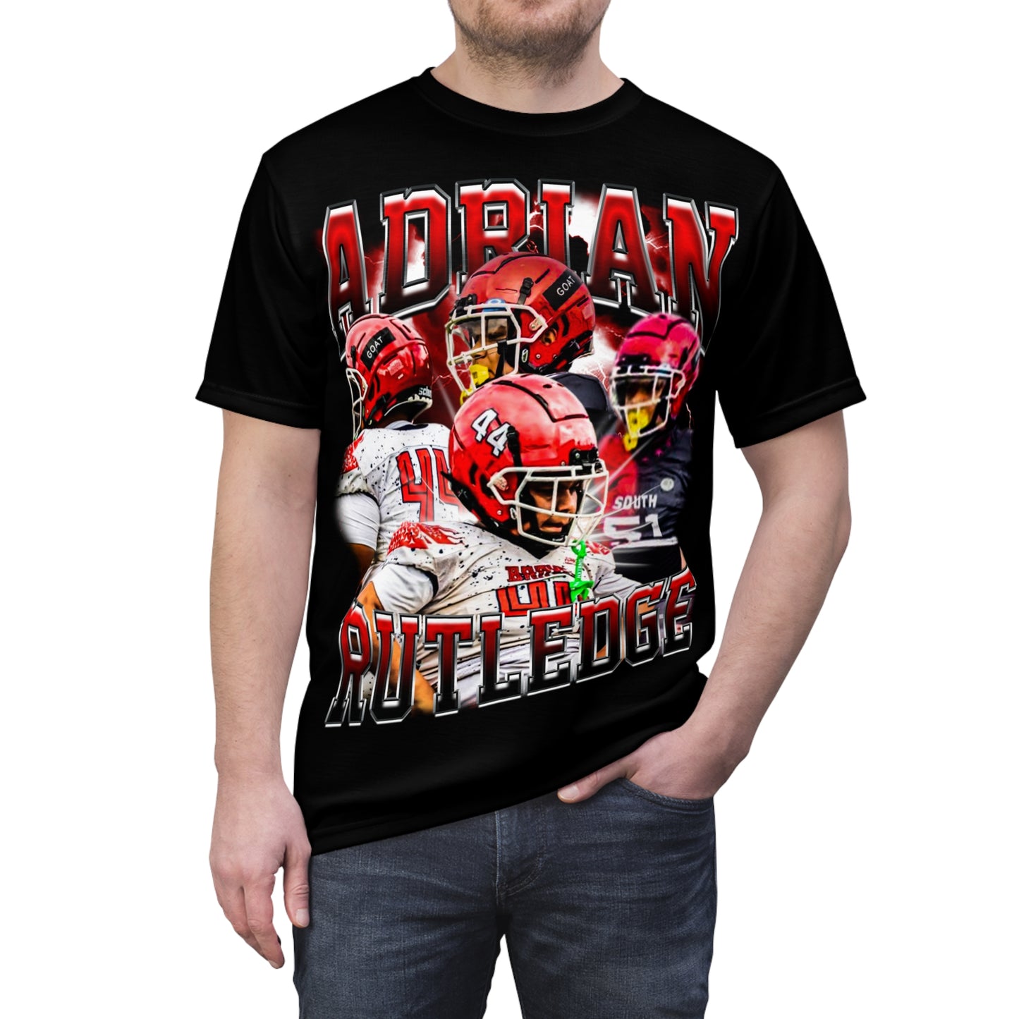 Adrian Rutledge Vintage Full Print Tee