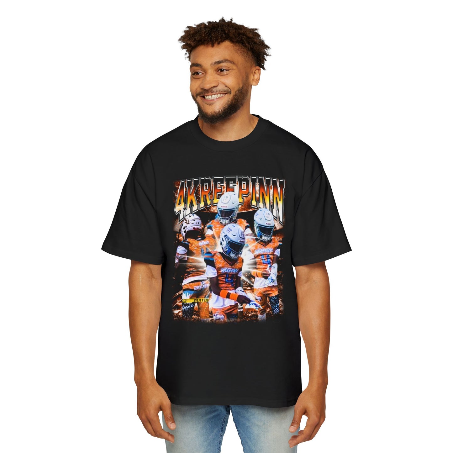 4kreepinn Oversized Retro Tee