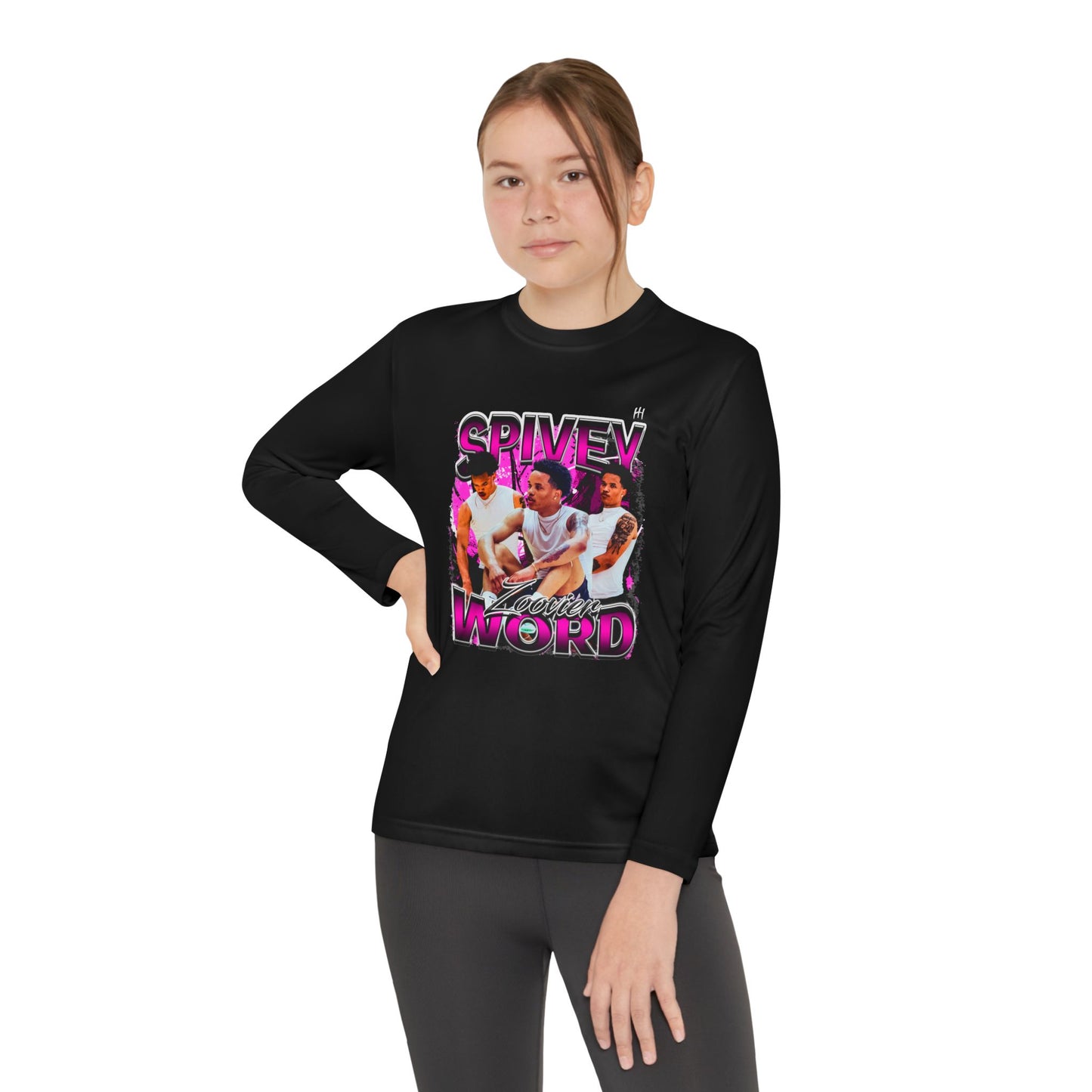Spivey Word Youth Long Sleeve Tee