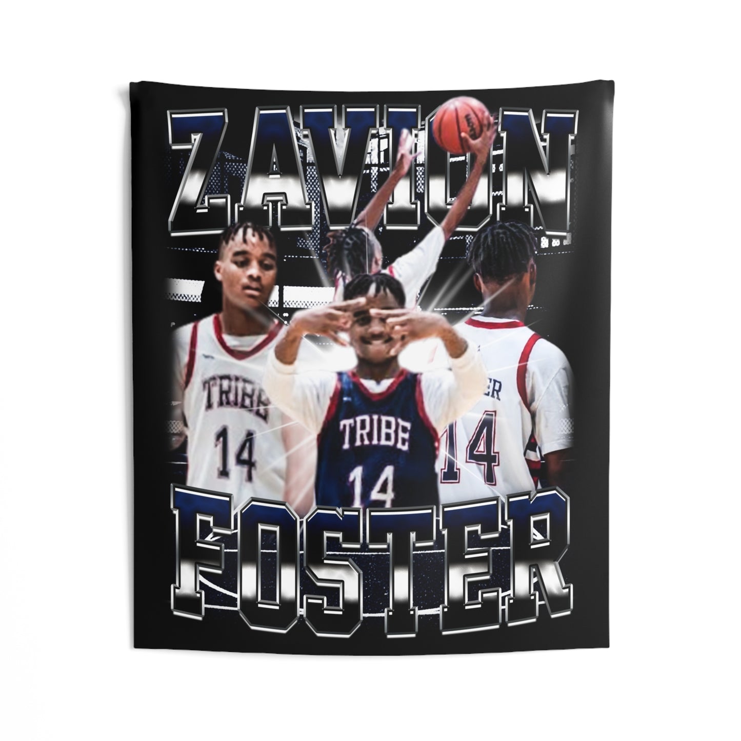 Zavion Foster Tapestry 50” x 60
