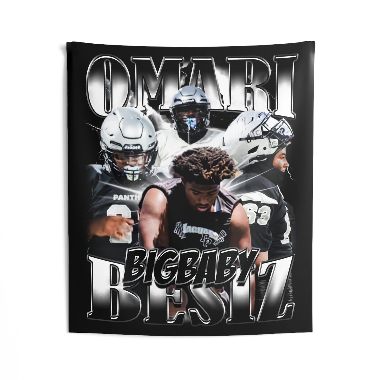 Omari Besiz Tapestry 50” x 60”