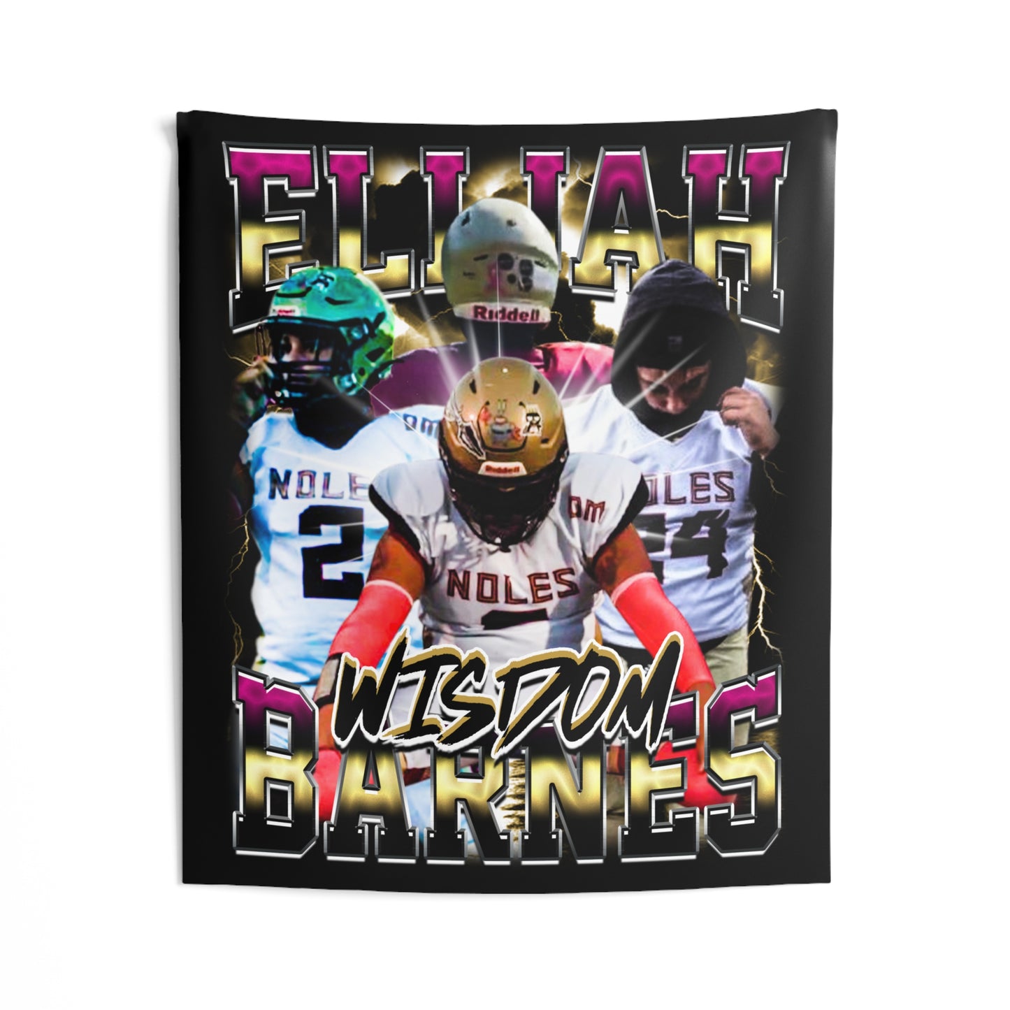 Elijah Wisdom Barnes Tapestry 50” x 60”