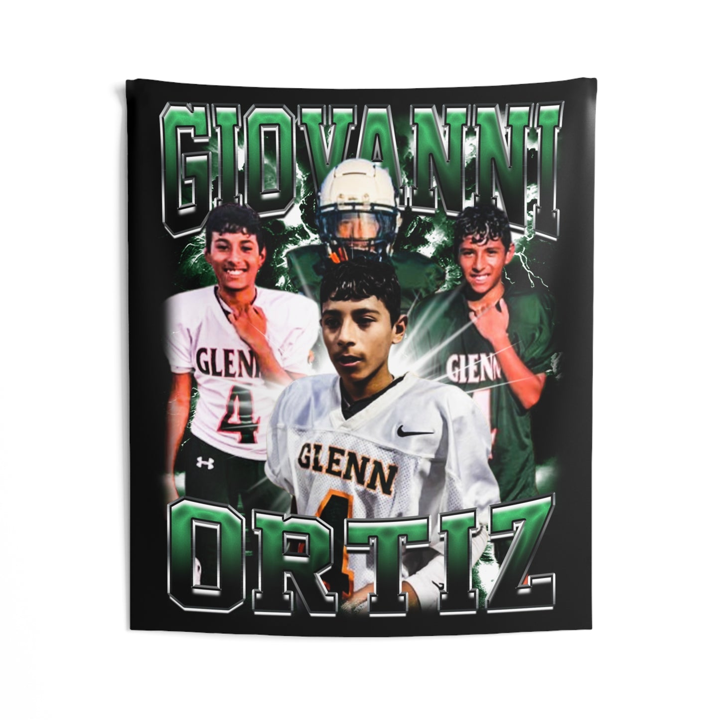 Giovanni Ortiz Tapestry 50” x 60”