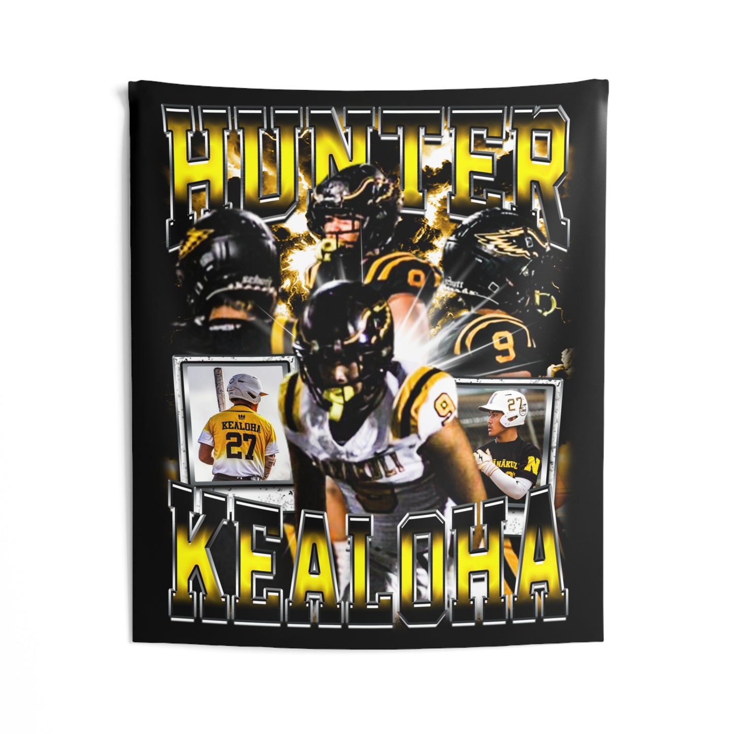 Hunter Kealoha Tapestry 50” x 60”