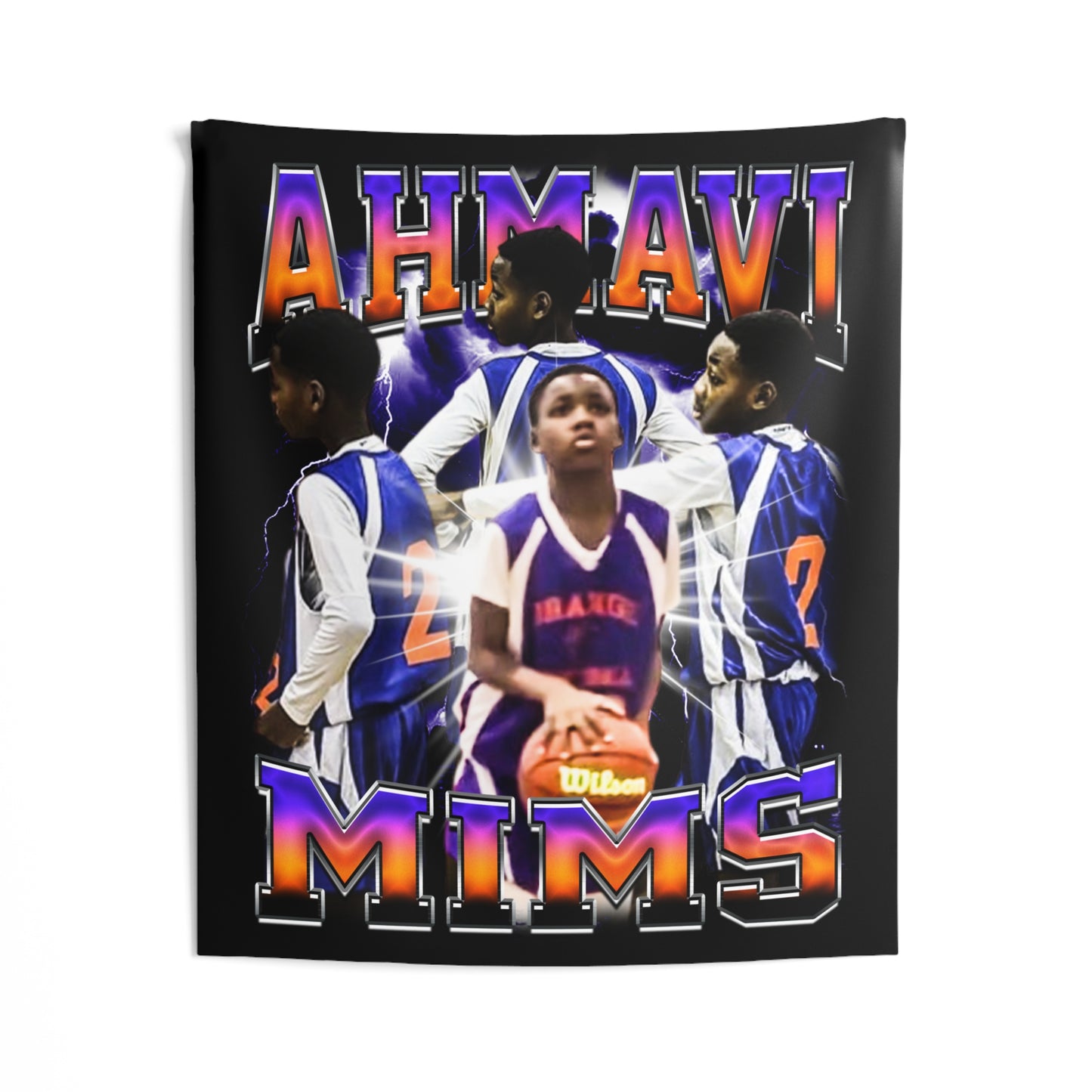 Ahmavi Mims Tapestry 50” x 60”