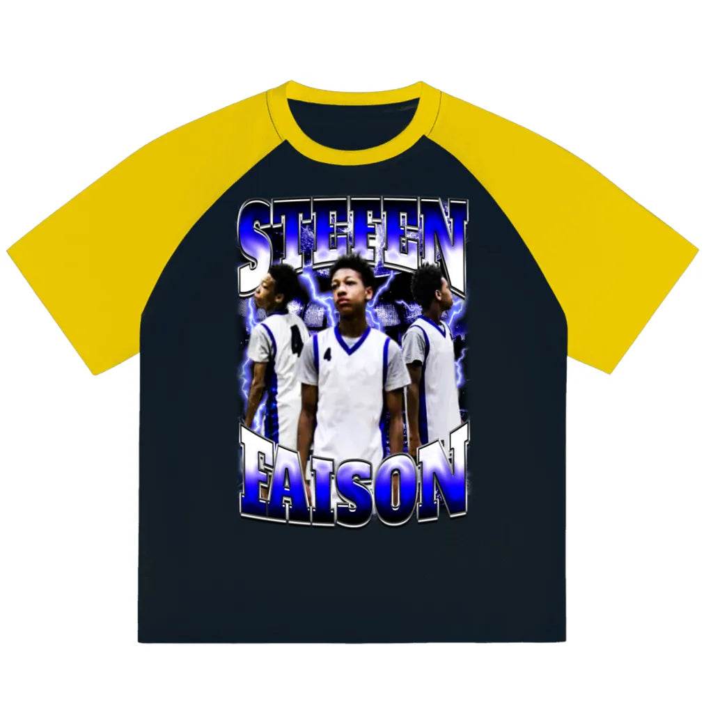 Stefen Faison Raglan Sleeve T-Shirt