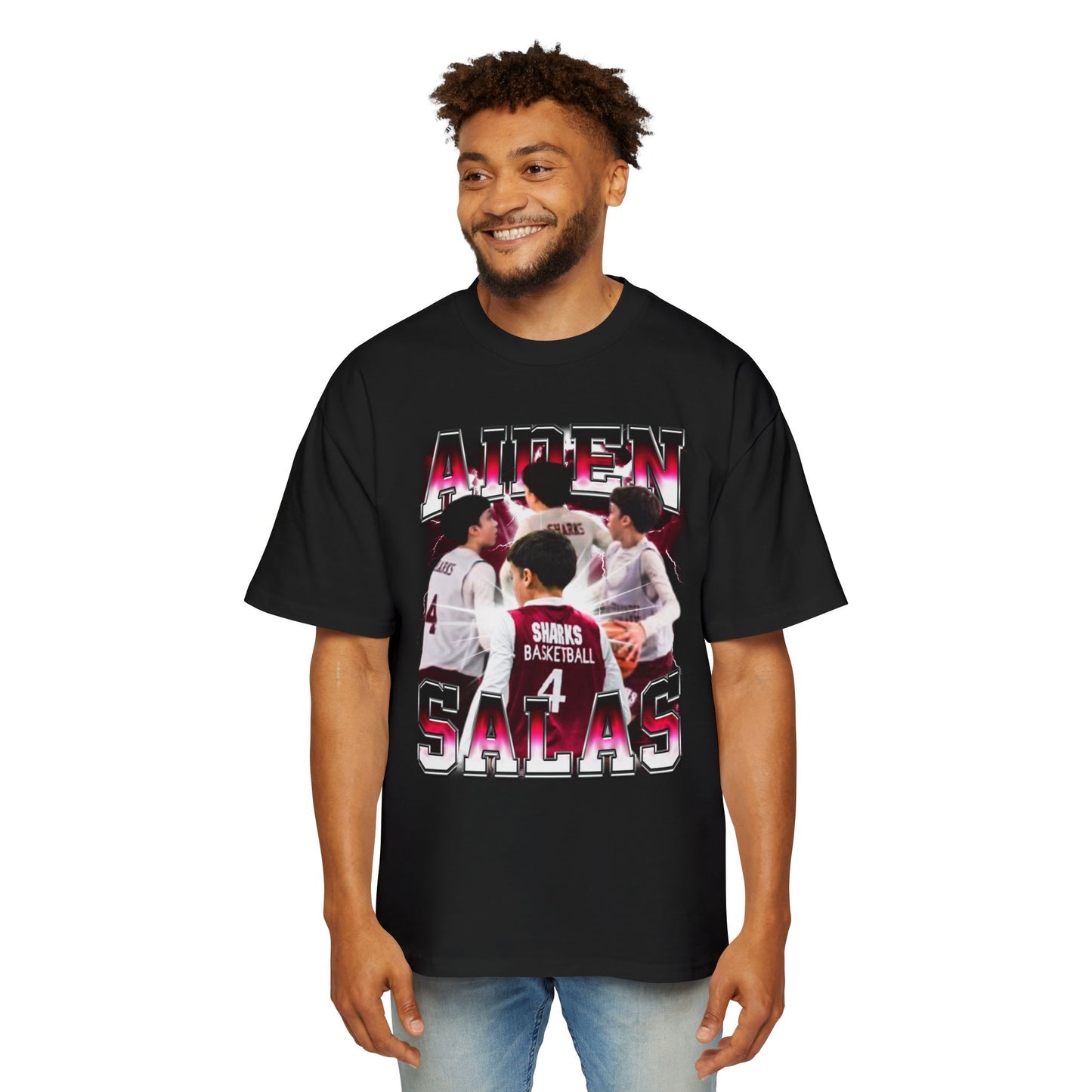 Aiden Salas Oversized Retro Tee