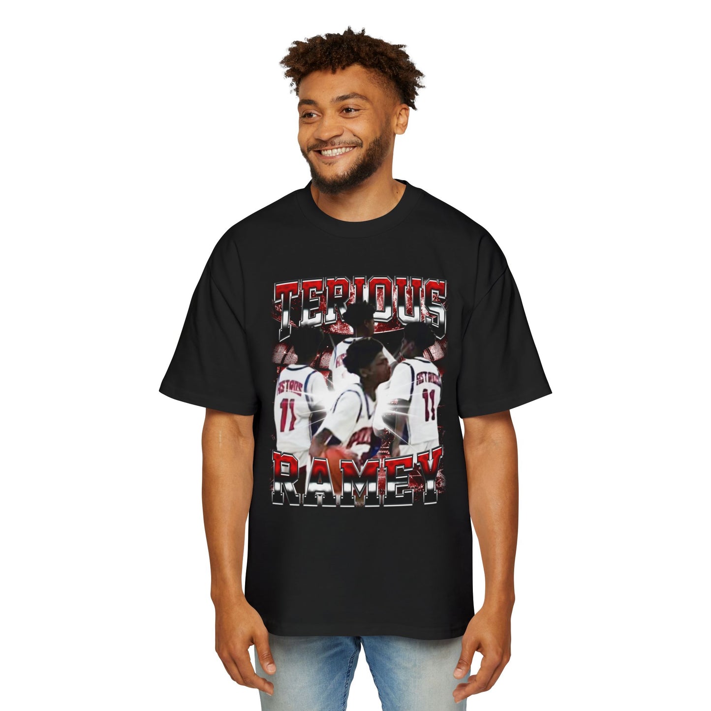 Terious Ramey Oversized Retro Tee