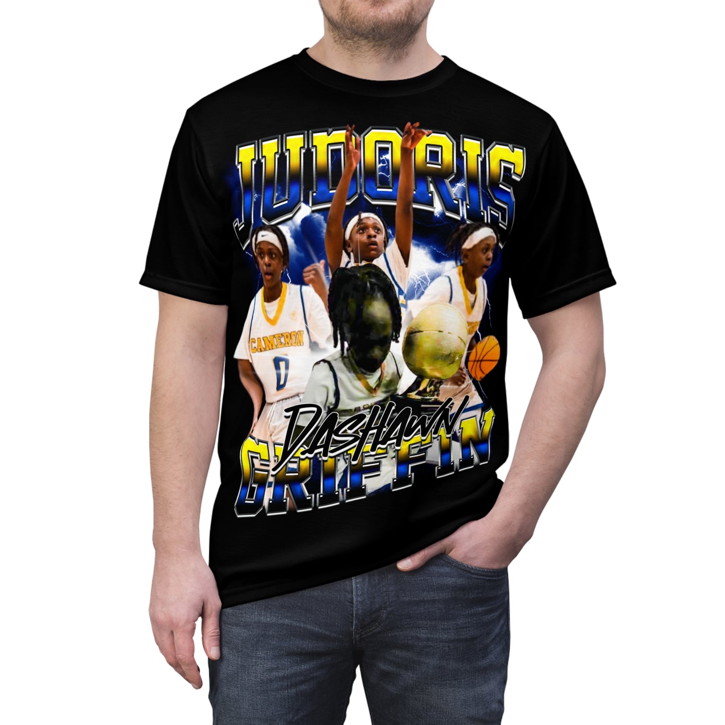 Judoris Dashawn Griffin Vintage Full Print Tee