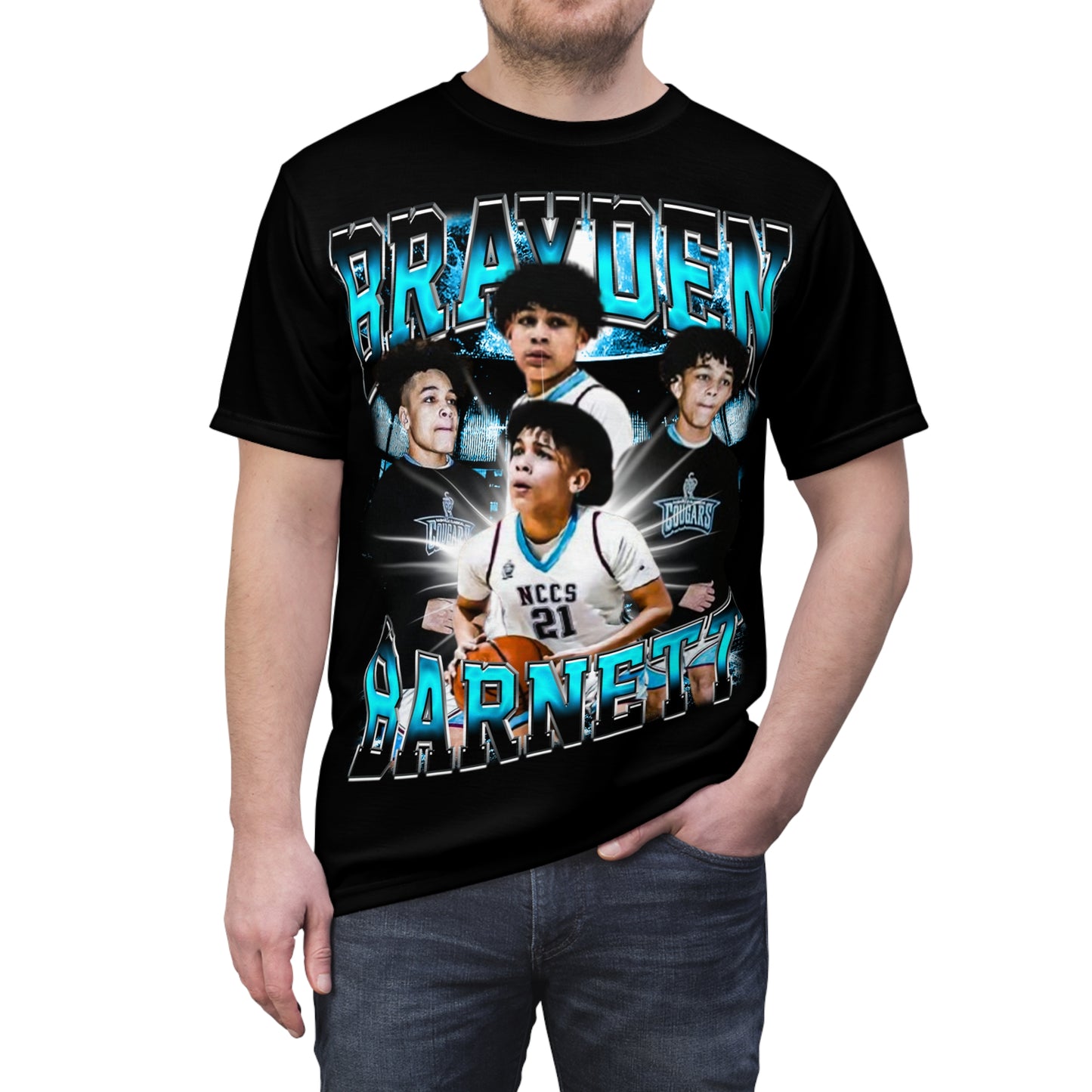 Brayden Barnett Vintage Full Print Tee