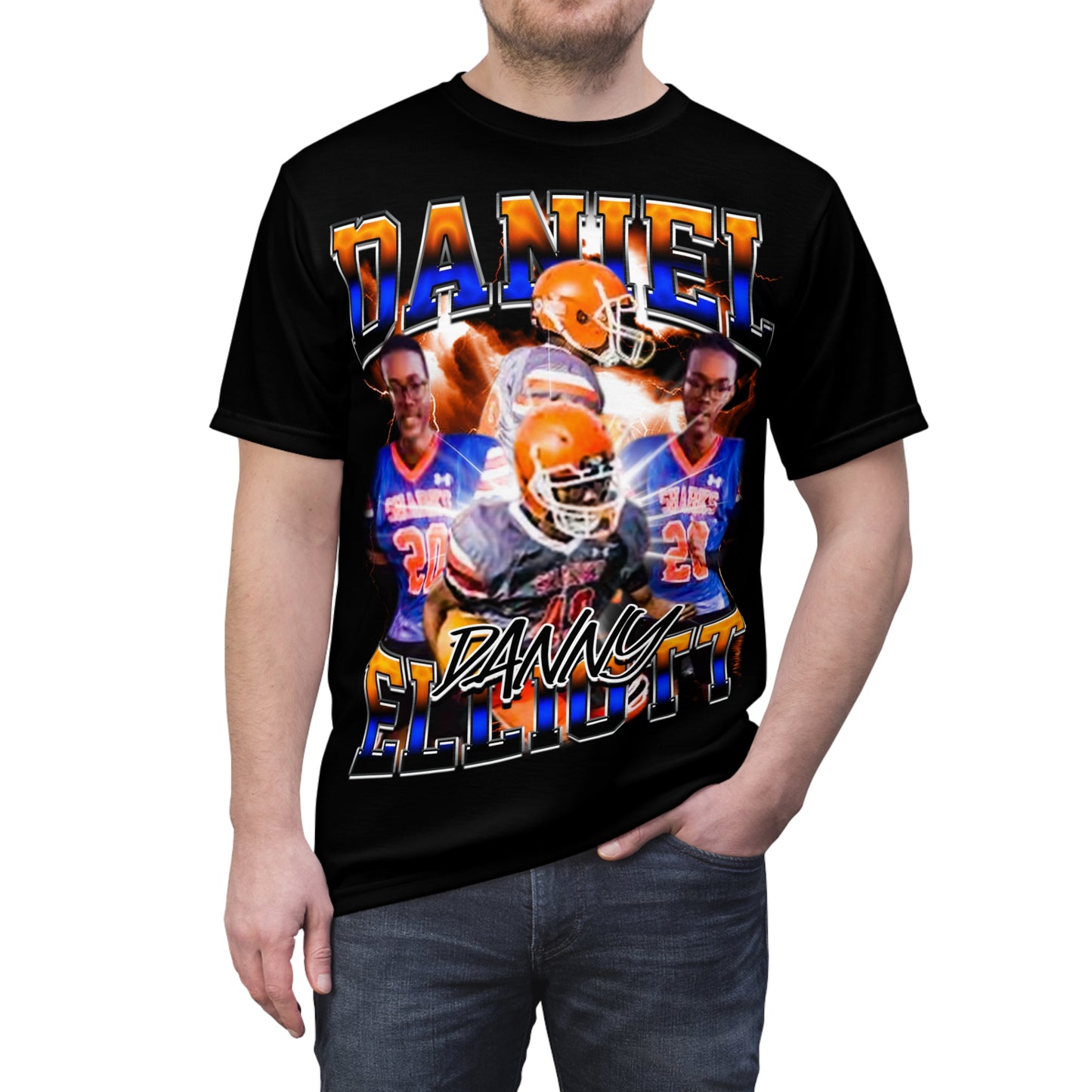 Daniel Elliott Vintage Full Print Tee