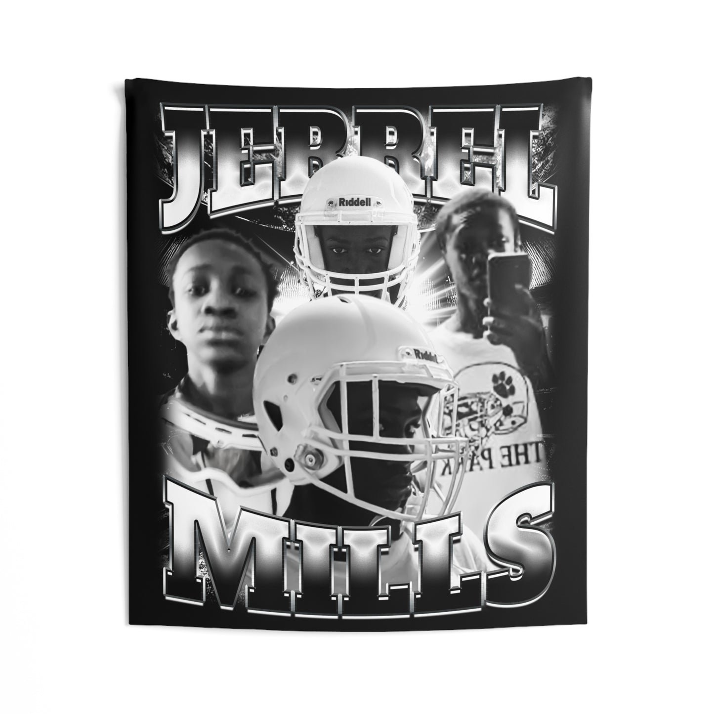 Jerrel Mills Tapestry 50” x 60”