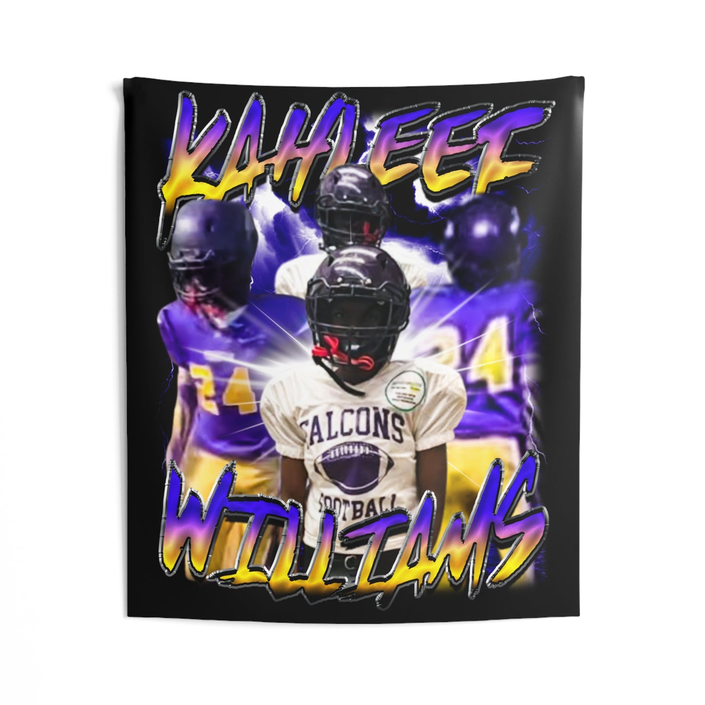 Kahleef Williams Tapestry 50” x 60”