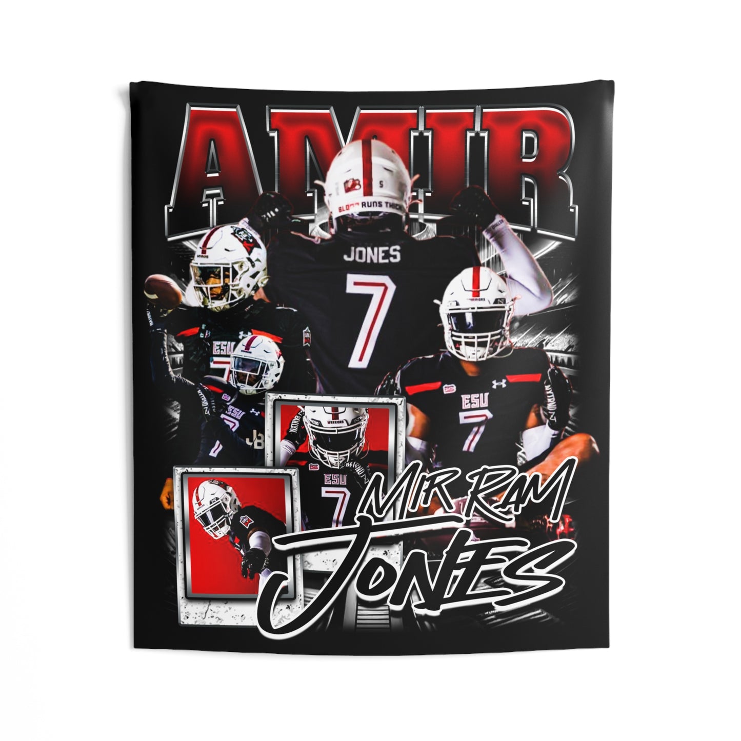 Amir Jones Tapestry 50” x 60”