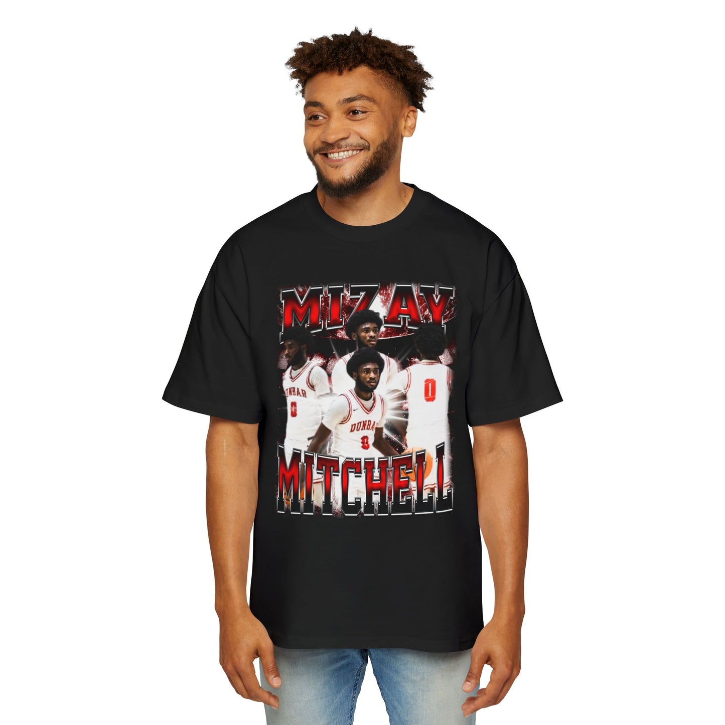Mizay Mitchell Oversized Retro Tee