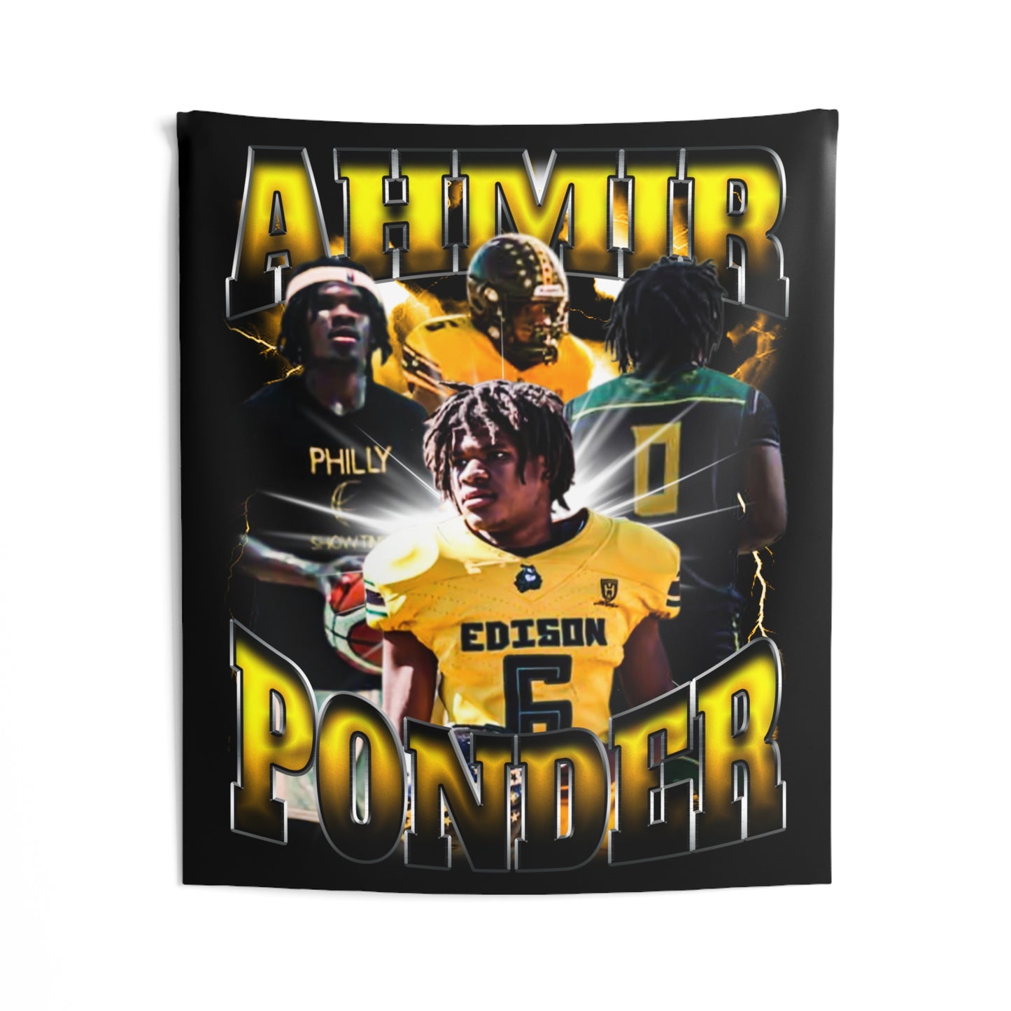 Ahmir Ponder Tapestry 50” x 60”