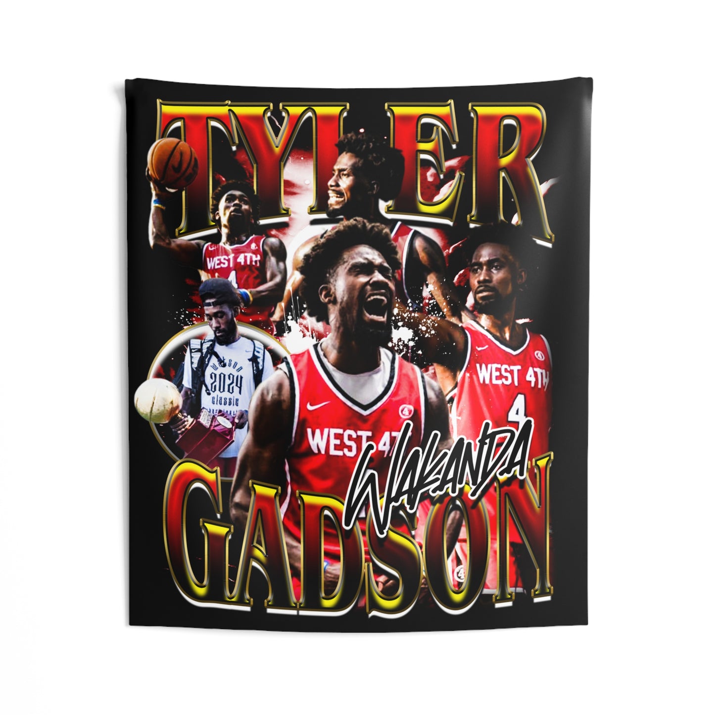 Tyler Gadson Tapestry 50” x 60”