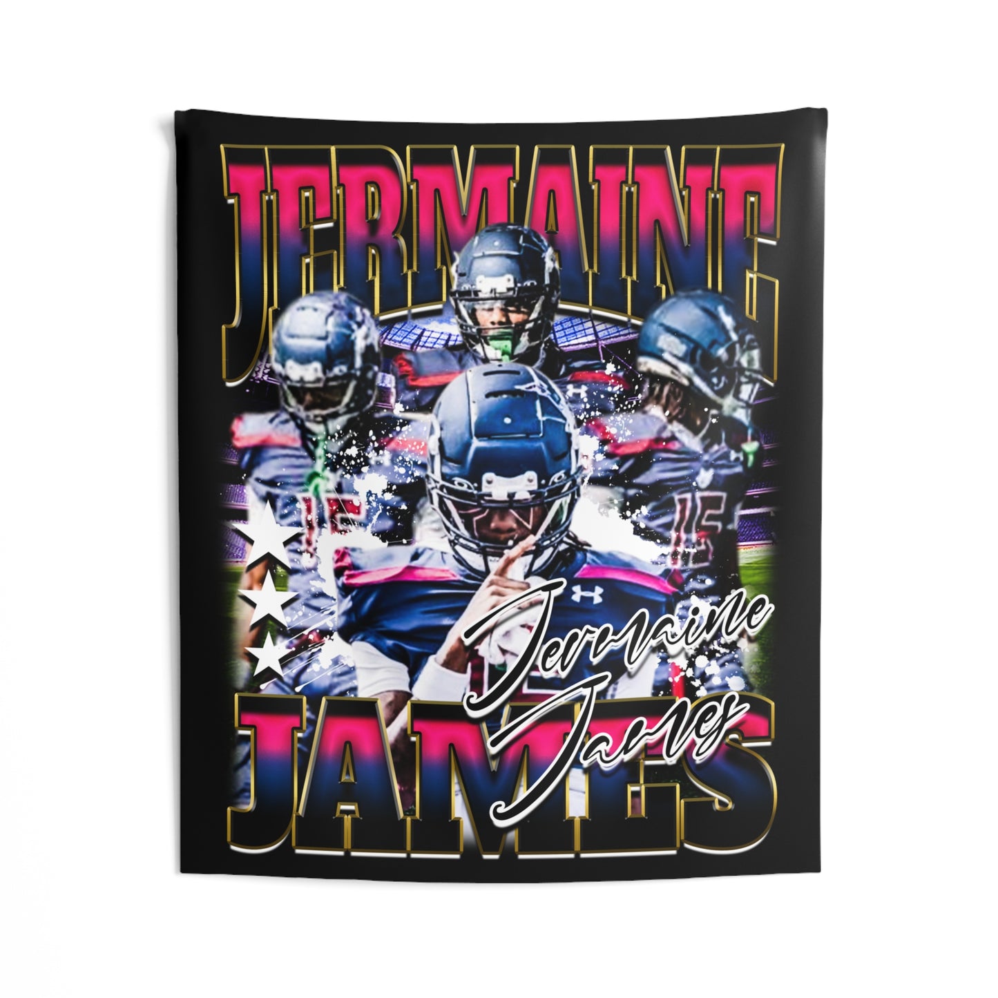 Jermaine James Tapestry 50” x 60”