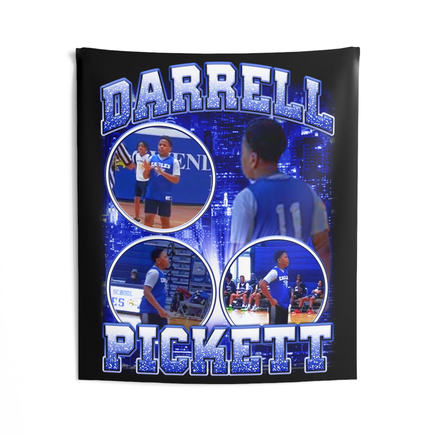 Darrell Pickett Tapestry 50” x 60”