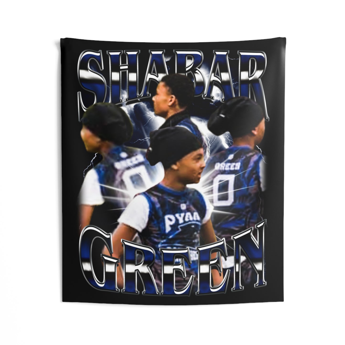 Shabar Green Tapestry 50” x 60”
