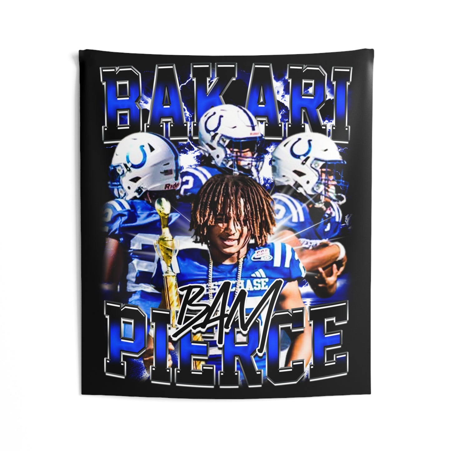 Bakari Pierce Tapestry 50” x 60”