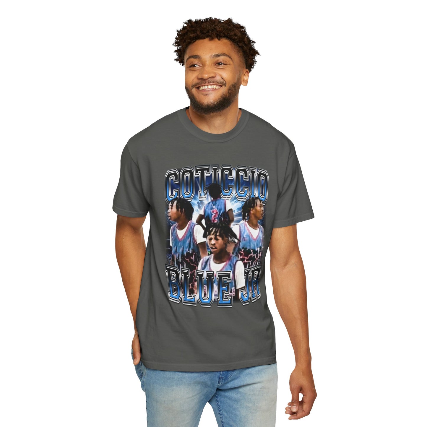 Coticcio Blue Jr Heavyweight Premium Tee